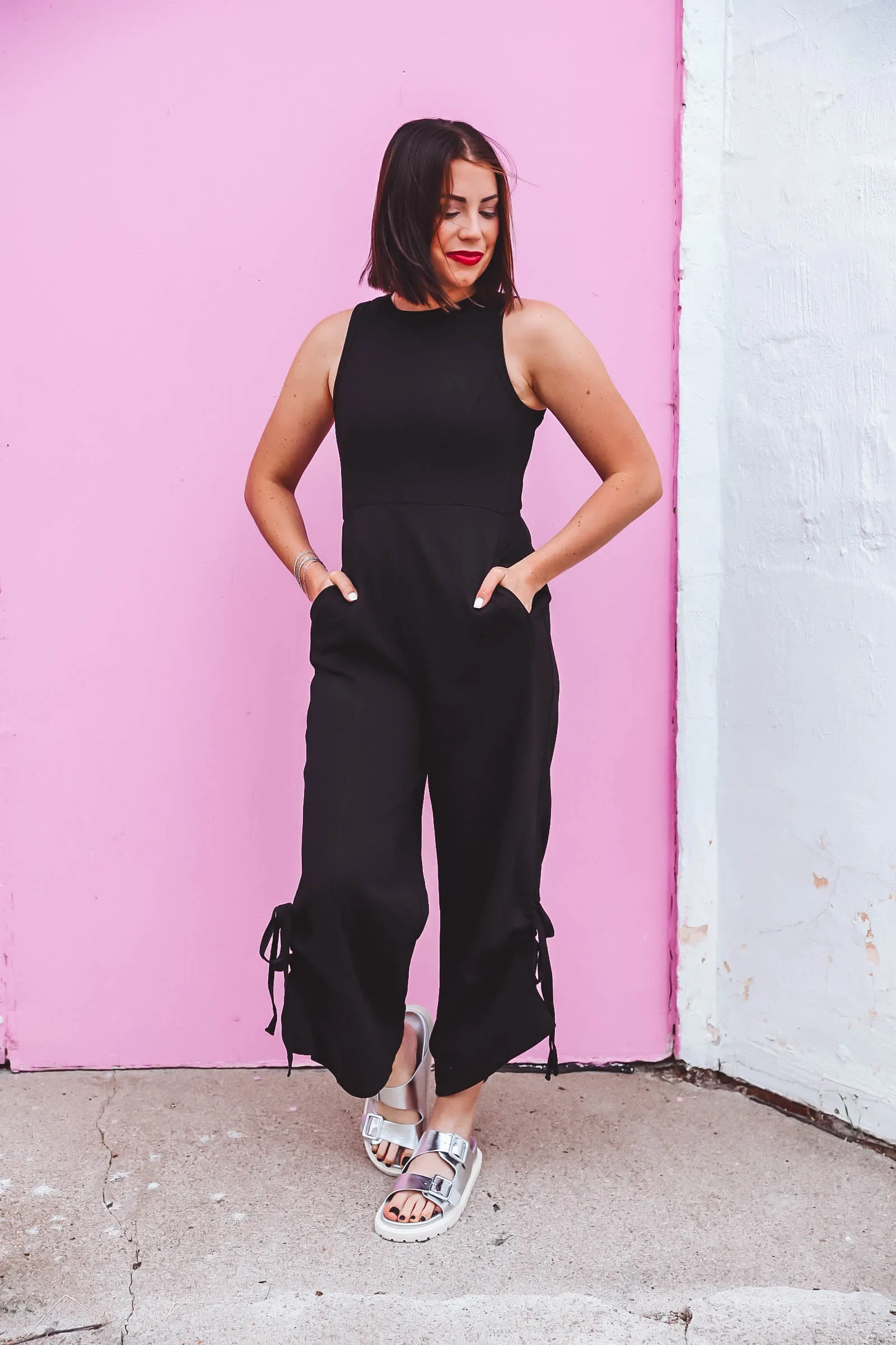 Chelsie Jumpsuit-Black