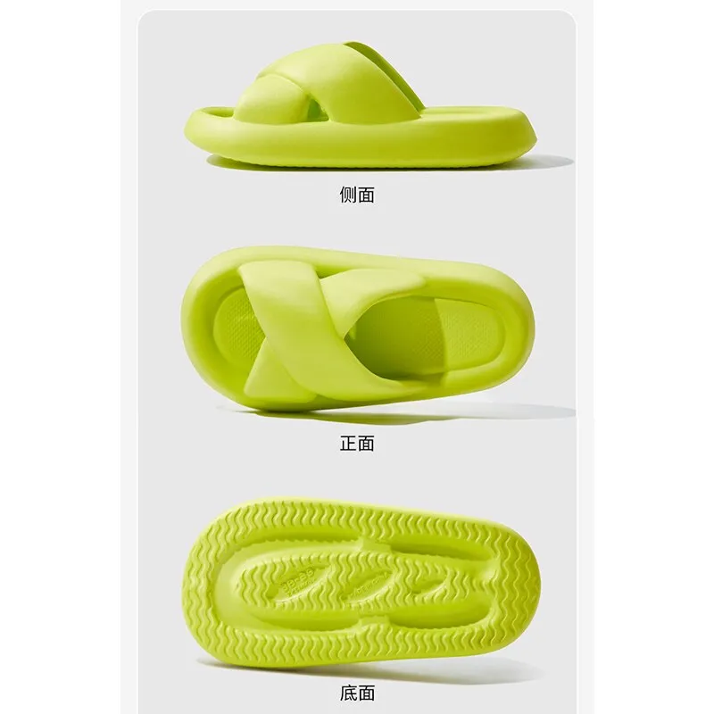 Criss Cross Summer Slippers for Women