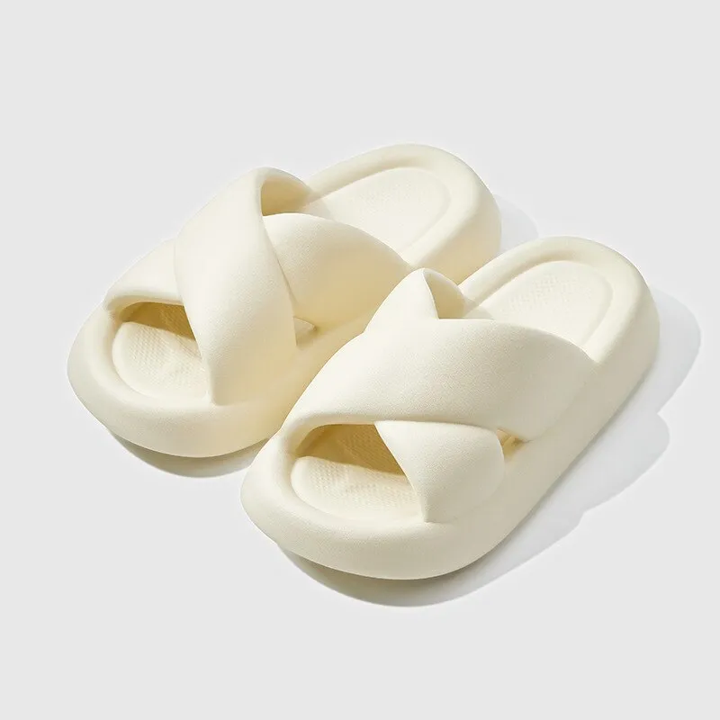 Criss Cross Summer Slippers for Women
