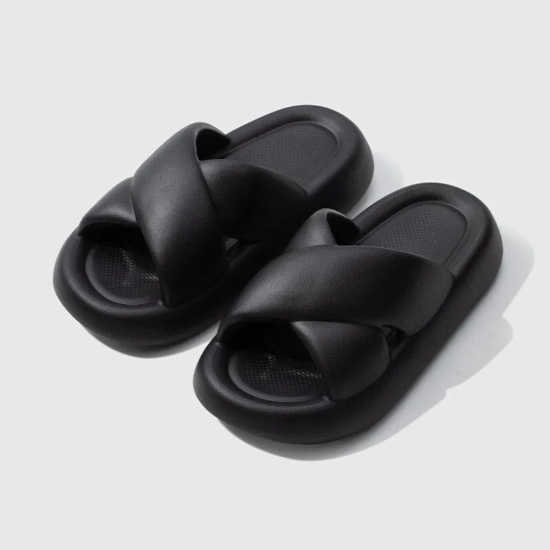 Criss Cross Summer Slippers for Women