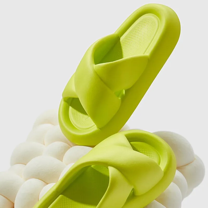 Criss Cross Summer Slippers for Women