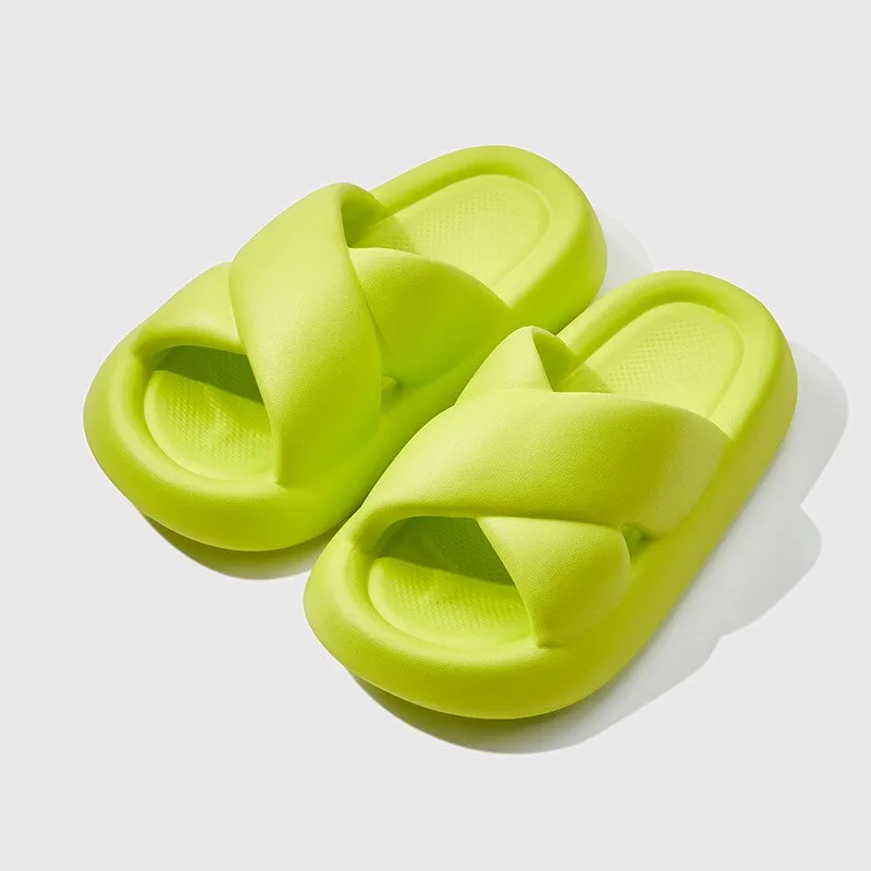 Criss Cross Summer Slippers for Women