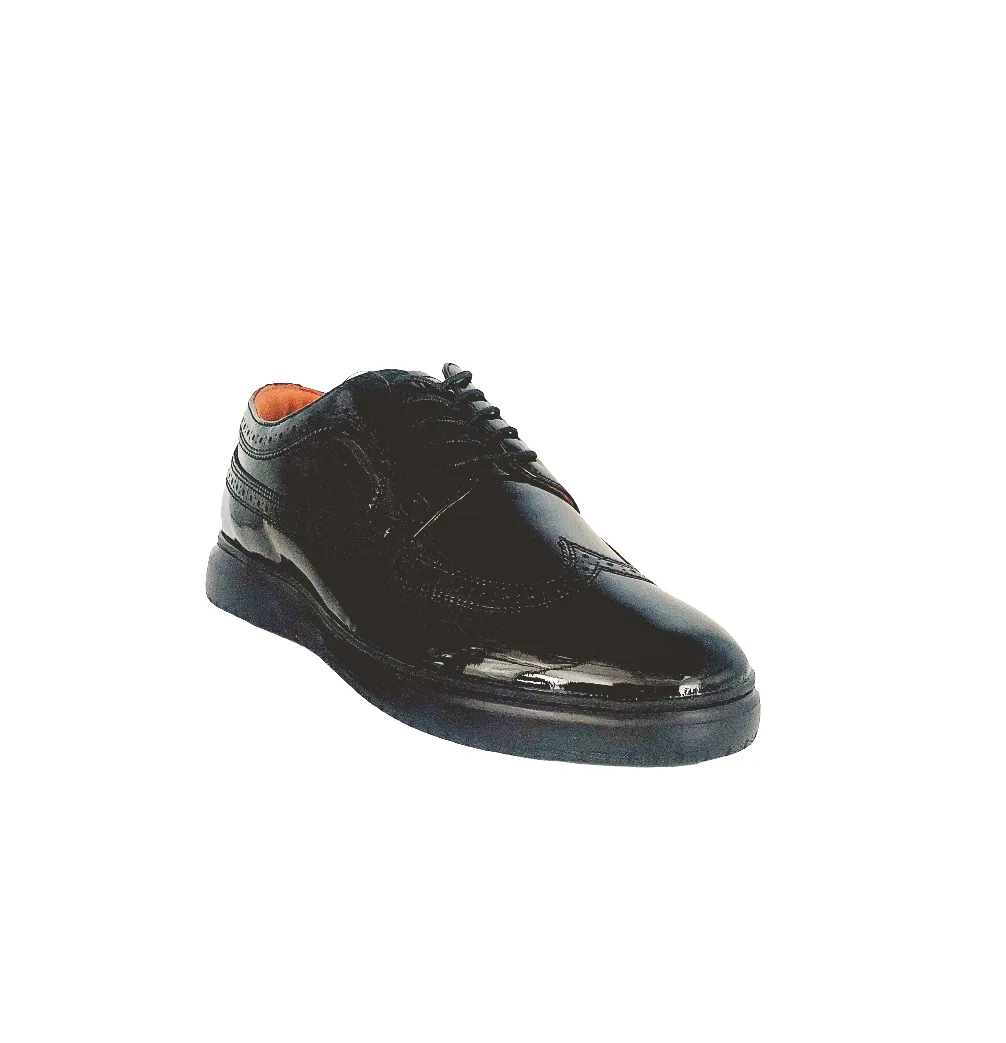 FLORSIEM PREMIER WING MEN BLACK PATENT