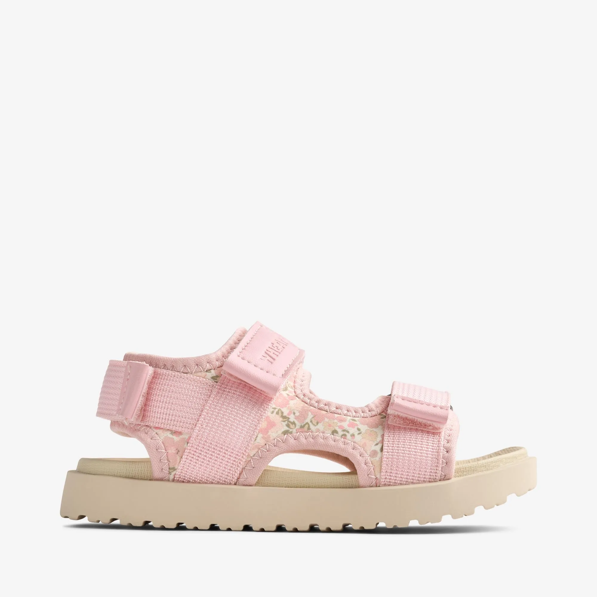 Sandal Mandy - ivory flower meadow