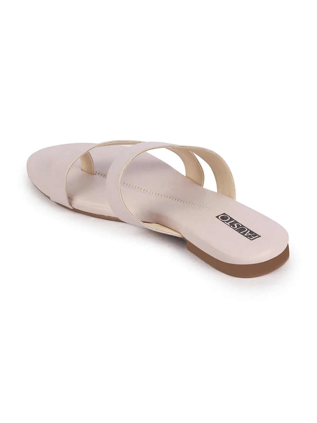 Lavender Slip On Flats Slippers with Womens Toe Ring: Comfortable and Stylish