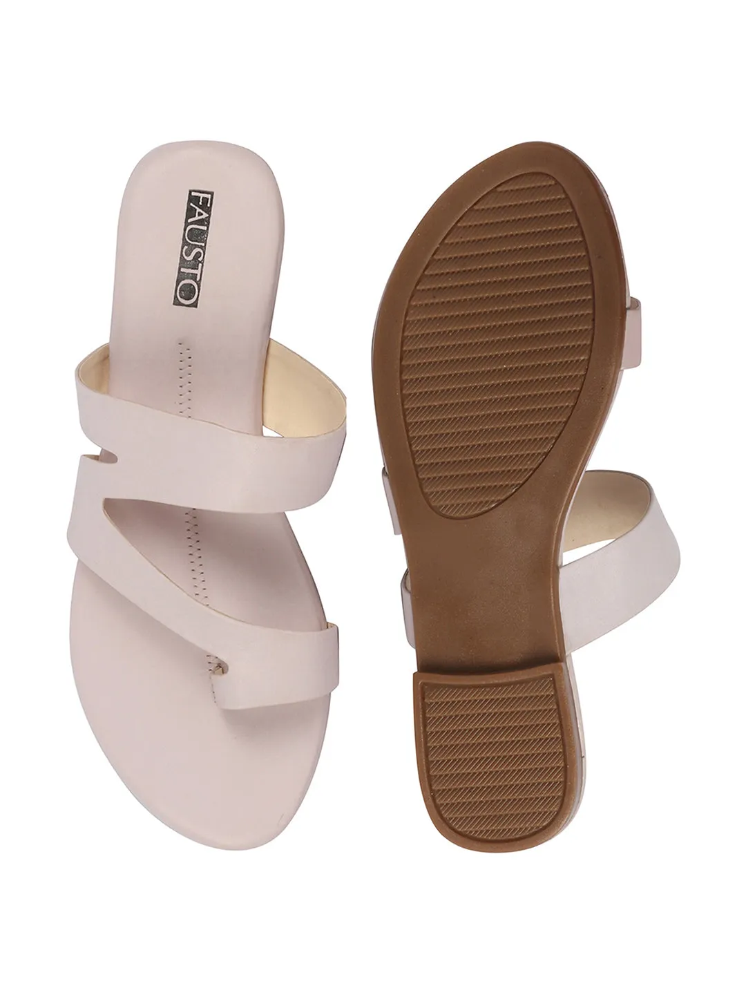 Lavender Slip On Flats Slippers with Womens Toe Ring: Comfortable and Stylish