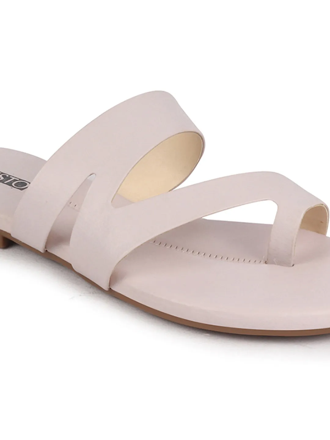 Lavender Slip On Flats Slippers with Womens Toe Ring: Comfortable and Stylish